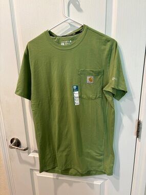 Carhartt Force Relaxed Fit Men’s Midweight Short-Sleeve Pocket T-Shirt Sz Small